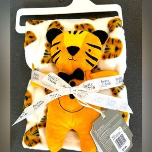 Betty & Bob brand blanket with plush toy